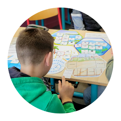 Test d'un prototype du jeu sérieux Mon lopin de mer